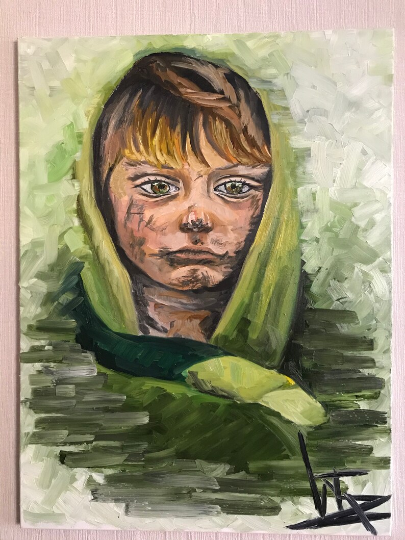 Portrait.A face that speaks volumes.