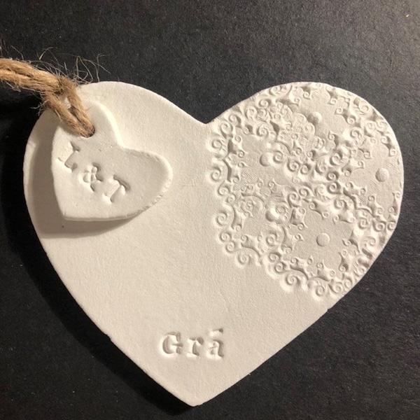 Grá - Love - Engagement Gift - Wedding Gift - Anniversary Gift - Love Christmas Decoration/Ornament