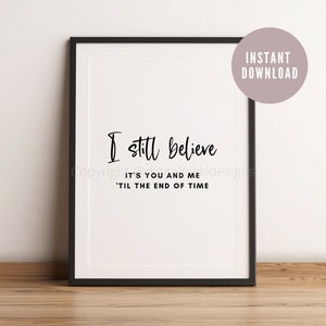 Biffy Clyro - Many of Horror - Lyrics printable wall art