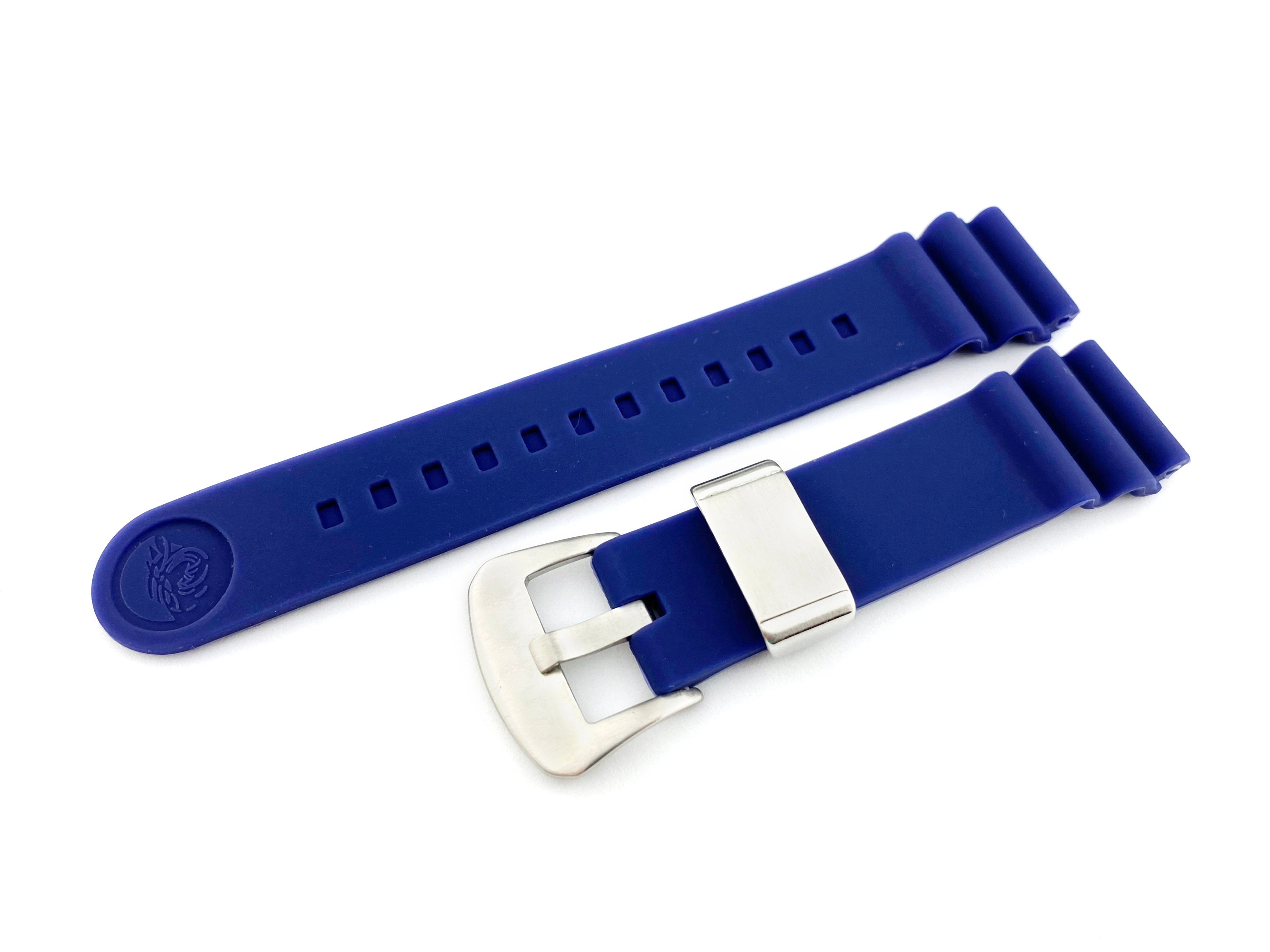 Blue Rubber Strap Band With Pin Buckle Fit SEIKO Prospex - Etsy Canada