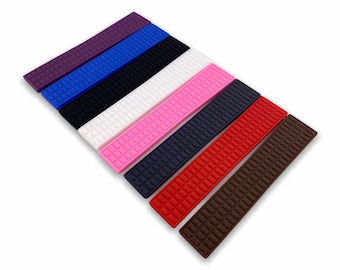 18mm Black Blue Brown Navy Rubber Silicone Strap Band Clasp/Buckle fit PP Aquanaunt Watches  + Pins and Tool