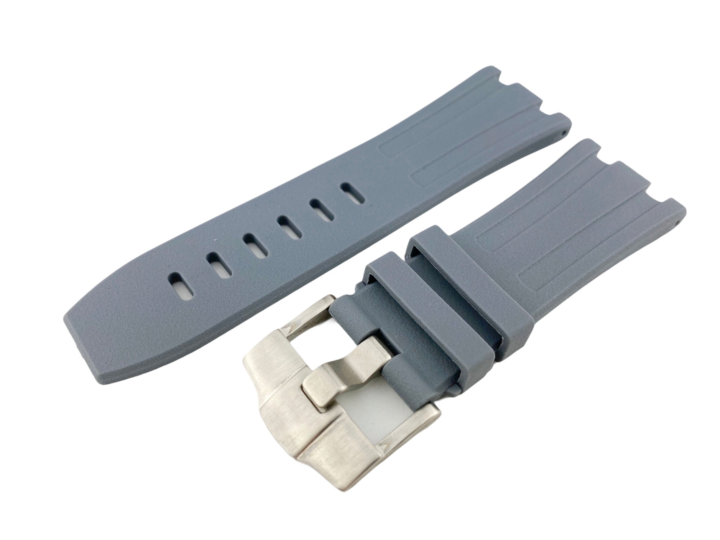 Cinturino 28mm In Silicone Bianco Per Audemars Piguet Royal Oak Offshore – Gomma Di Alta Qualità - Foto 4