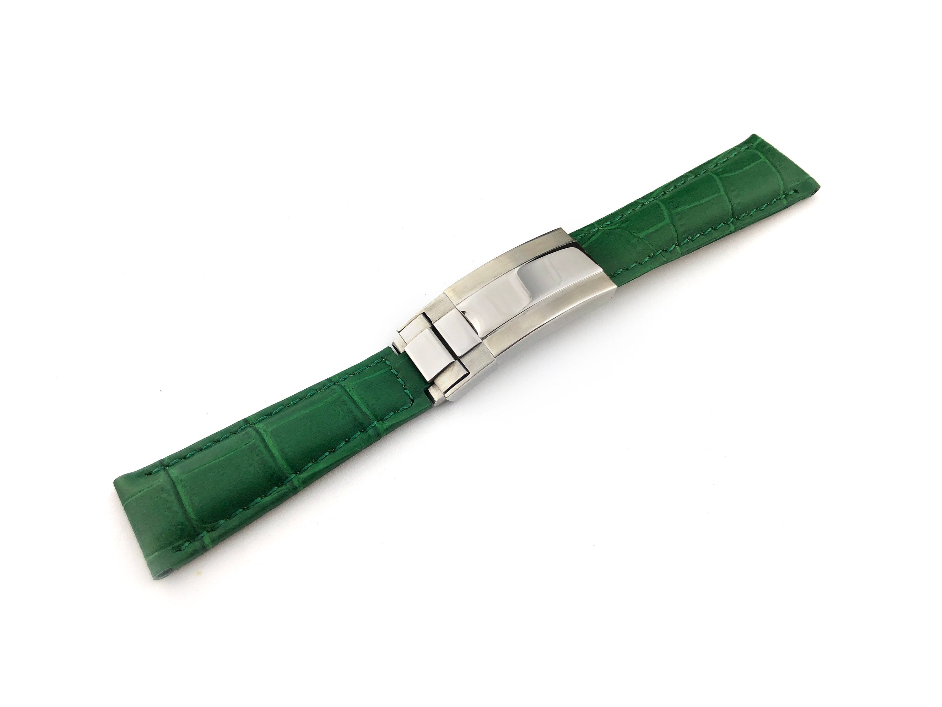 Rolex green leather - Etsy 日本