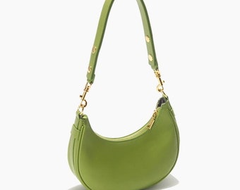 Green Athena: Vegan Leather Shoulder Bag