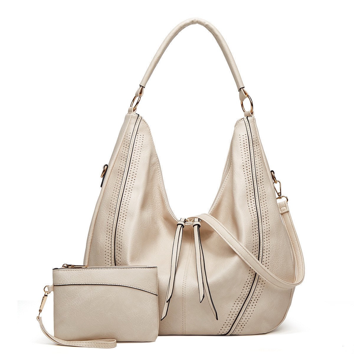 Vegan leather handbag Teria Yabar White in Vegan leather - 15285301