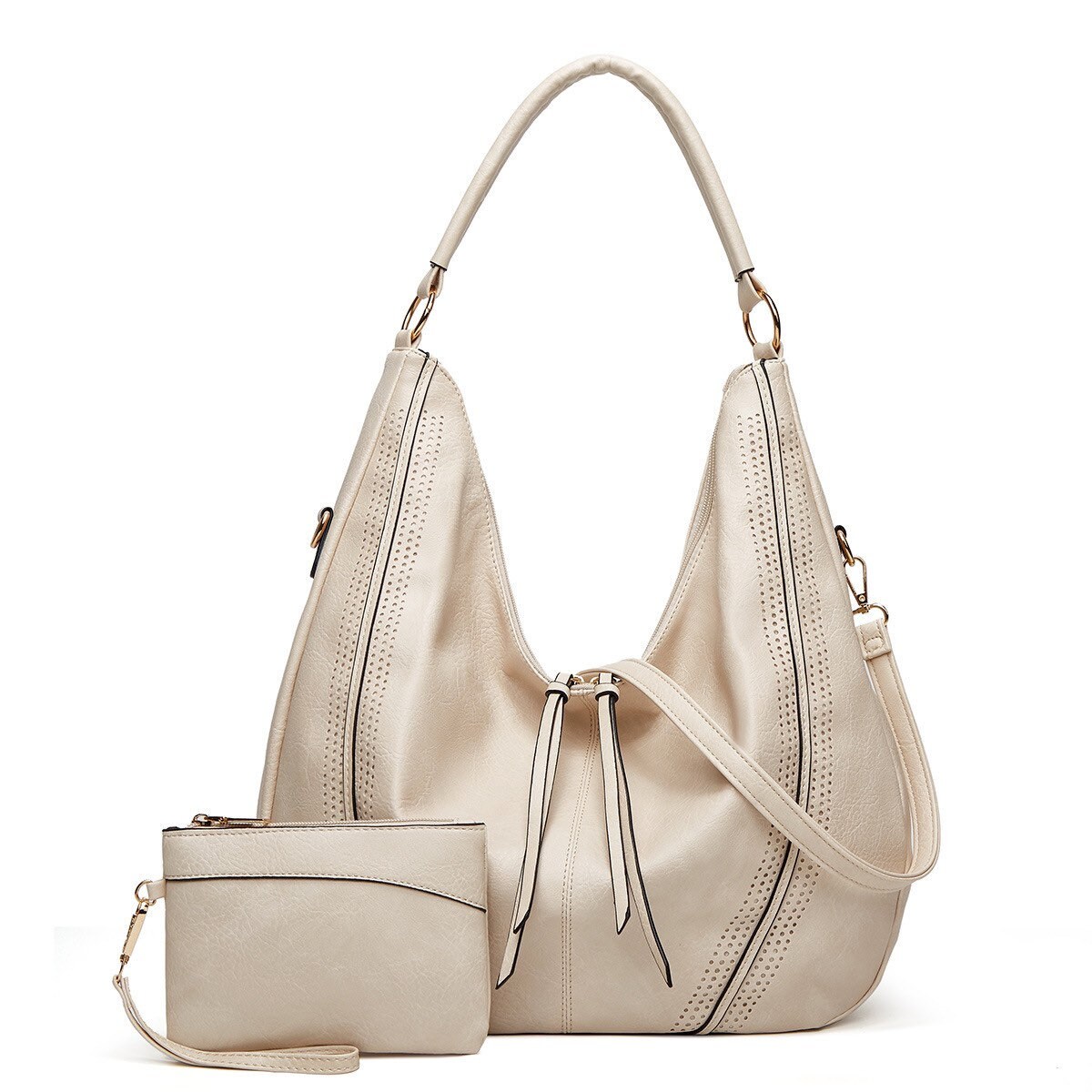 Vegan leather handbag Teria Yabar White in Vegan leather - 15285301