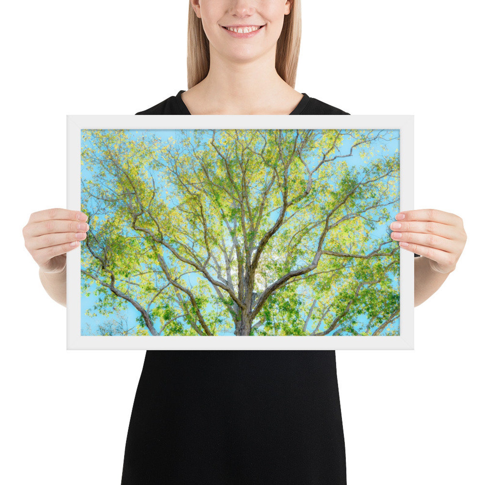 12x18 inches FRAMED photo paper poster Dream Tree Etsy