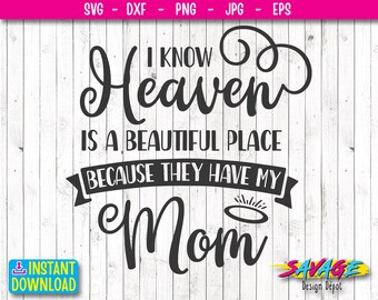 Download Mom Memorial Svg Etsy