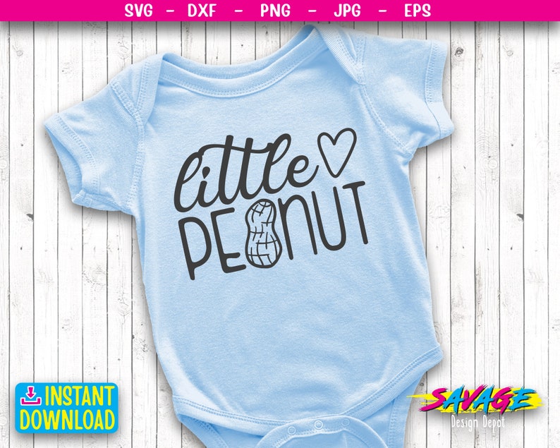Download Baby Shirt SVG Funny Baby SVG Little Peanut svg Baby | Etsy