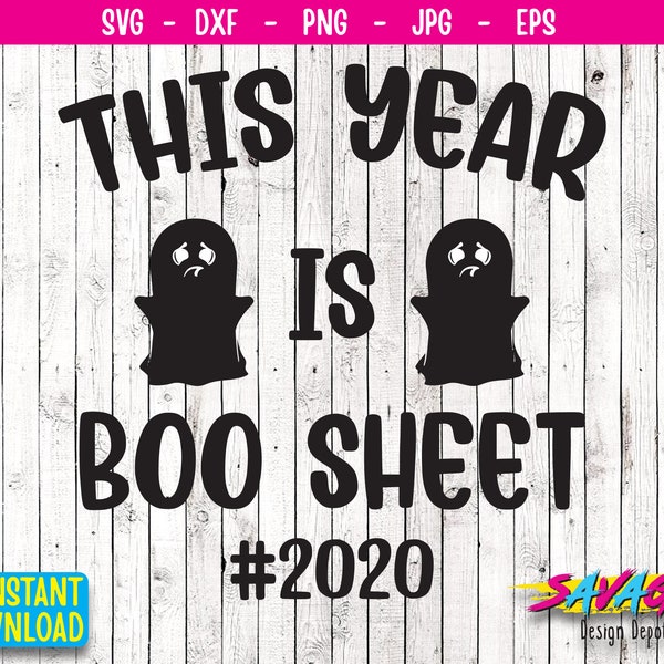 This Year is Boo Sheet Tshirt SVG| Halloween SVG |  Sanderson Sisters SVG  | Savage Design Depot | svg file | Png file |