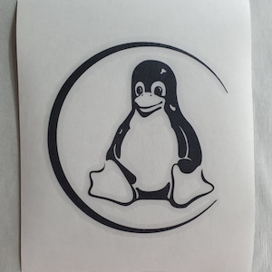 Sticker Penguin, Linux