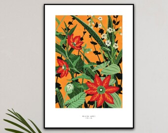 Póster - Jardín Botánico, medidas: A4, 30x40cm, 40x50cm, 50x70cm, 8x12inc, 12x16inc, 16x20inc, 20x28inc