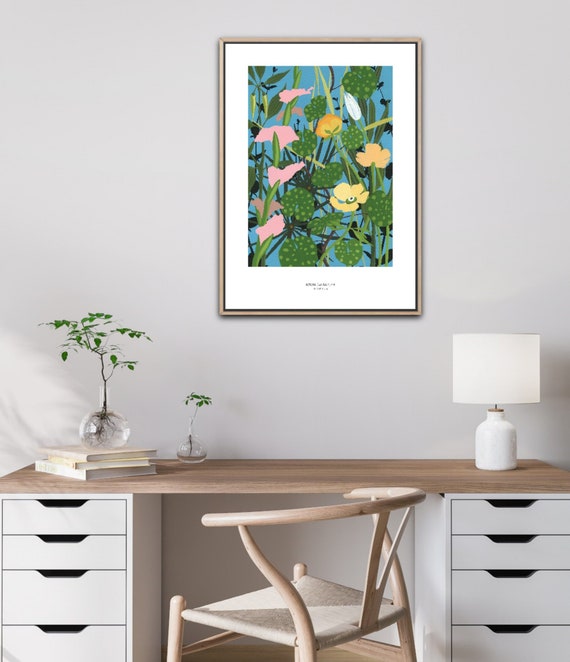 ポスター - 植物園、サイズ: A4、30 x 40 cm、40 x 50 cm、50 x 70 cm