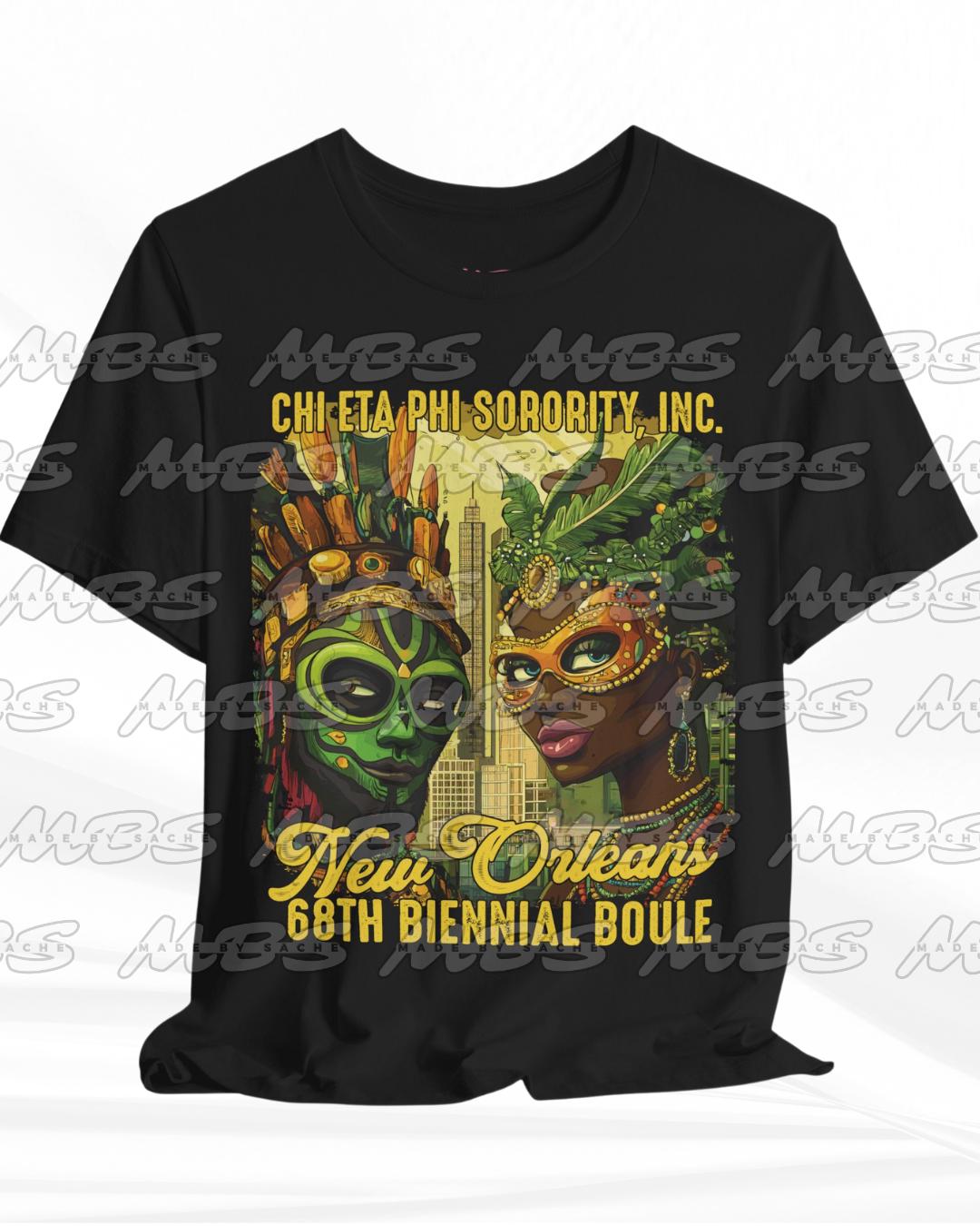 Chi Eta Phi Sorority 2025 Boule New Orleans Unisex T-Shirt - Chi Coo