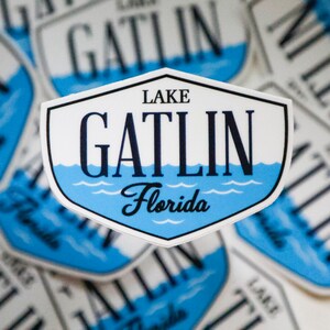 Lake Gatlin Florida Sticker Decal Waterproof