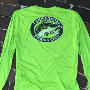 Lake Conway Fishing Club Shirt - Tee or Dri Fit Long Sleeve - Adult Youth