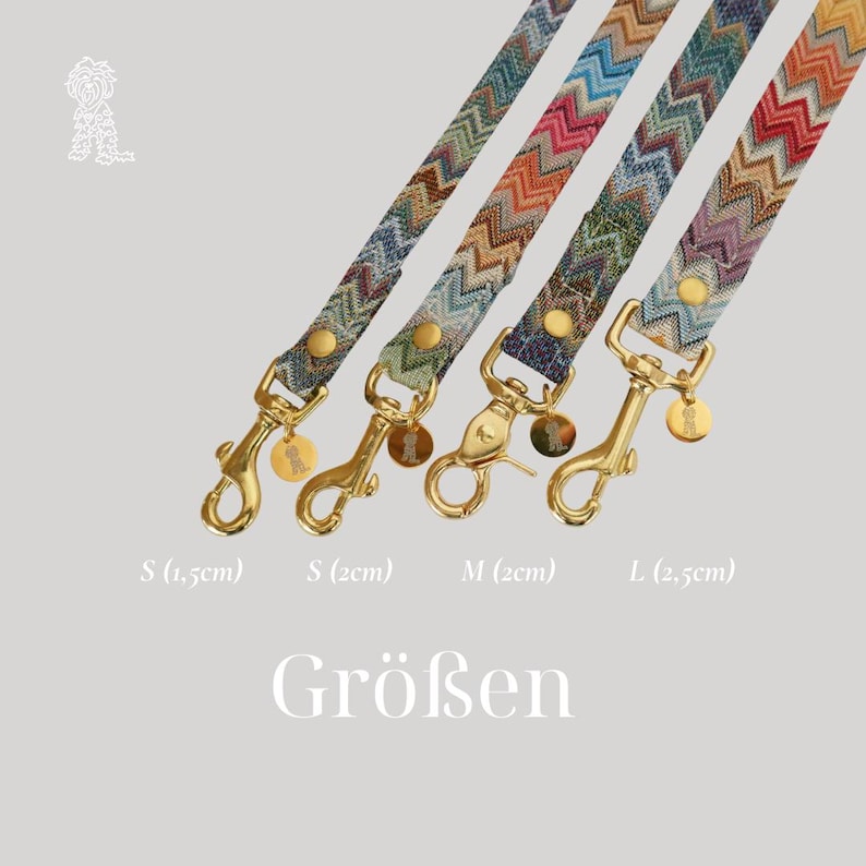 Joyous Colorful Handmade Dog Leash image 8