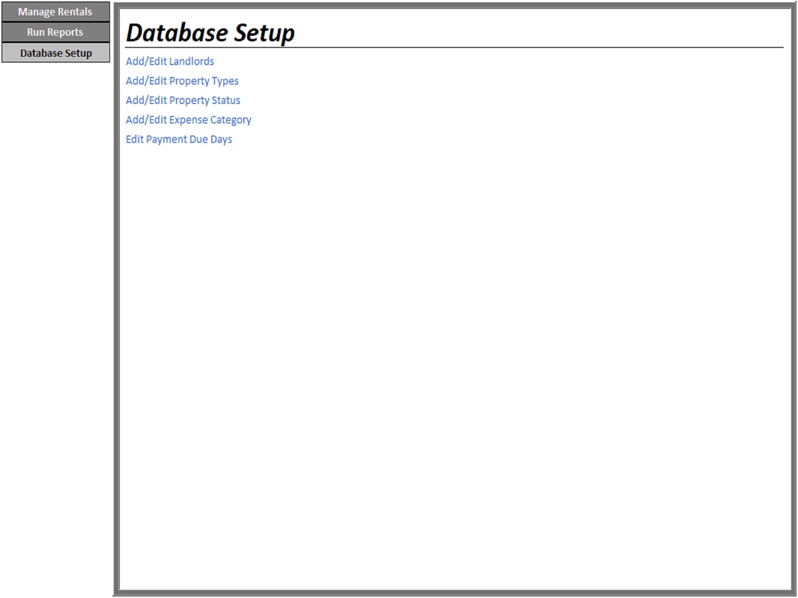 Property Management Database - Etsy