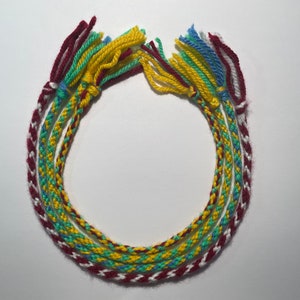 Braided bracelet Homemade friendship bracelet Love bracelet two-tone three-tone Wish bracelet