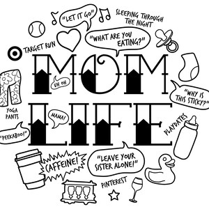 Mama Leben | Cricut SVG | Silhouette DXF