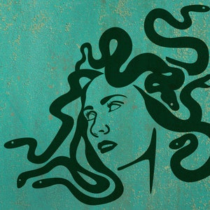 Medusa Cricut SVG | Commercial Use