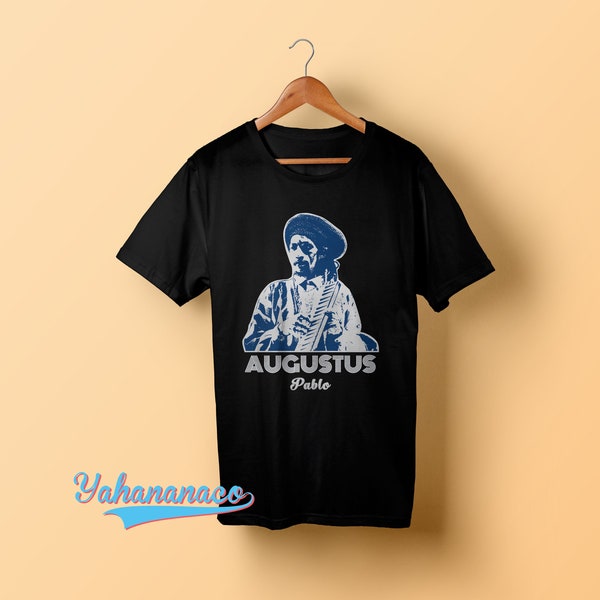 Augustus Pablo shirt Reggae shirt jamaica Music Bob Damian Marley protoje rasta art unisex black white shirt gift vintage shirt