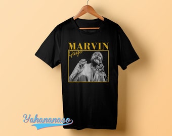 a*c様 00s　マーヴィンゲイ　ソウル ミュージック Tシャツ　ブラック　XL マーヴィン・ゲイ Tシャツ：レトロソウルミュージックグラフィック