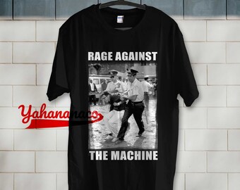Rage Against The Machine T-Shirt Vintage Gift For Men Women Funny Tee