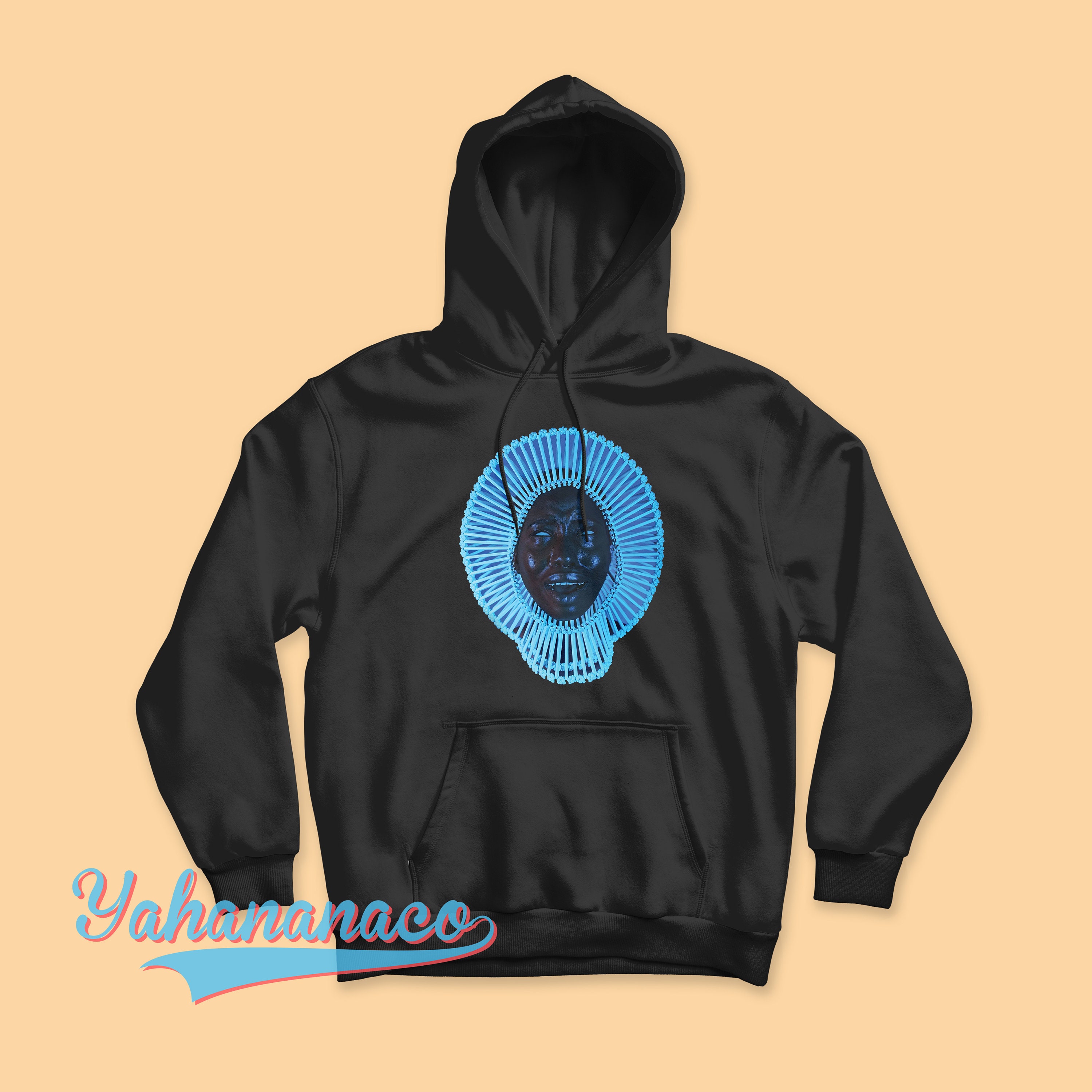 Childish Gambino Hoodie Donald Glover Hoodie Sweatshirt New Logo Album Cover Awaken My Love Shirt Unisex Black White Gildan Hoodie Etsy UK
