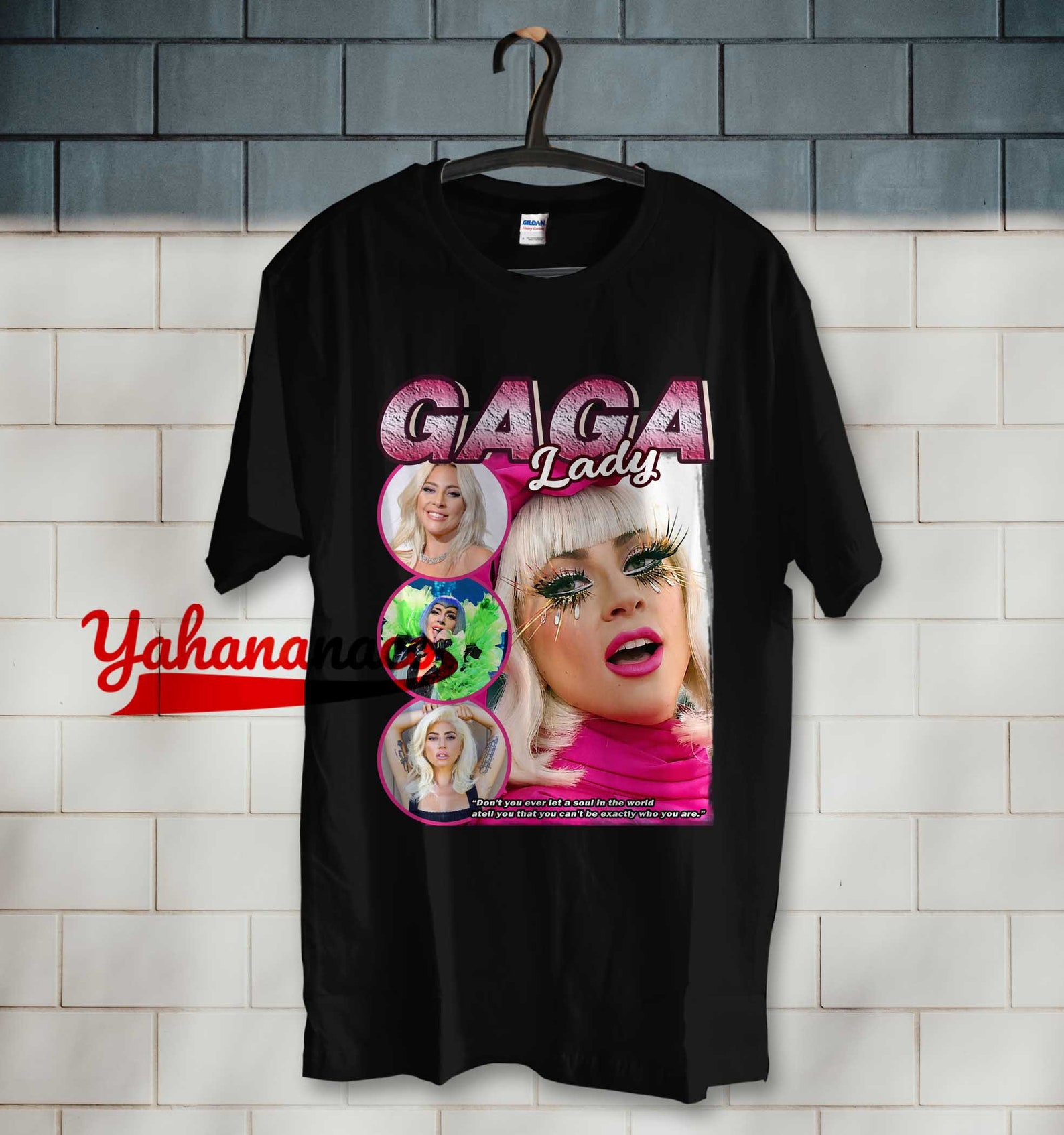 Lady Gaga Shirt Gaga T-shirt Vintage Style Tshirt Music Rap - Etsy