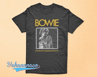 Bowie Shirt, David Bowie T-shirt, Ziggy Stardust Shirt, 70s Music