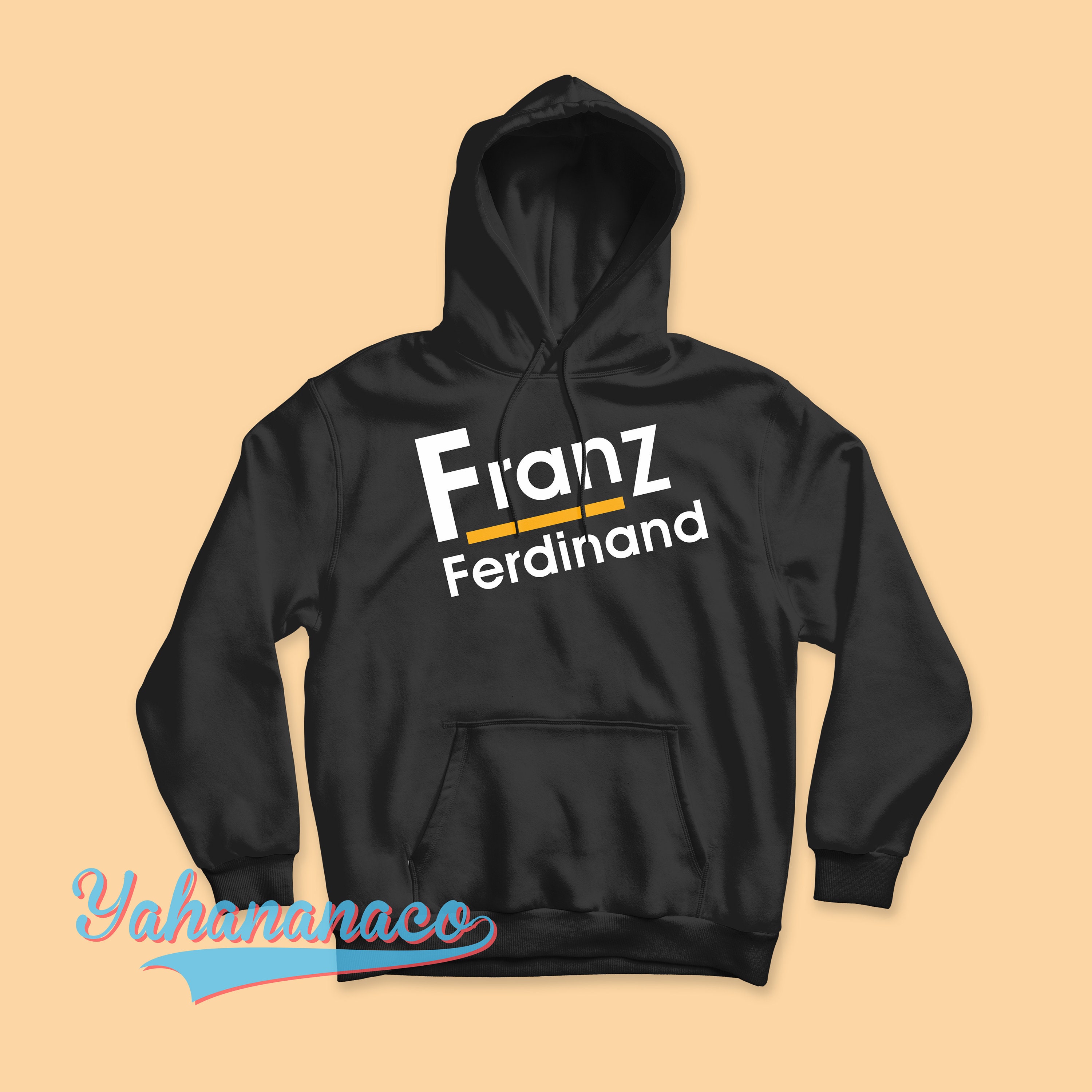FRANZ FERDINAND パーカー 黒 フランツ・フェルディナンド Franz ferdinand shirt - Etsy 日本