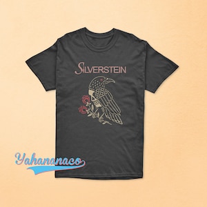 Silverstein T-Shirt Canadian Rock Post Hardcore Emo Band Shane Told Music Band Black Gildan T-Shirt