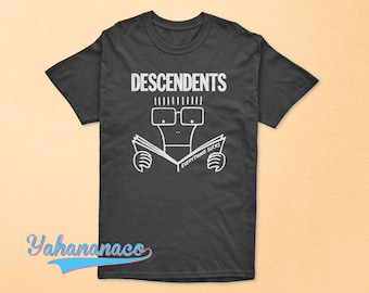Descendents Band Shirt American Punk Rock Hardcore Punk Music Band Everything Sucks Black White Sport Grey T Shirt
