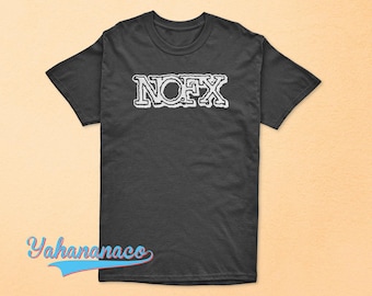 NOFX WE STAND WITH LOS ANGELES Tシャツ M 黒 nofx logo T-Shirt black t shirts summer top Blouse