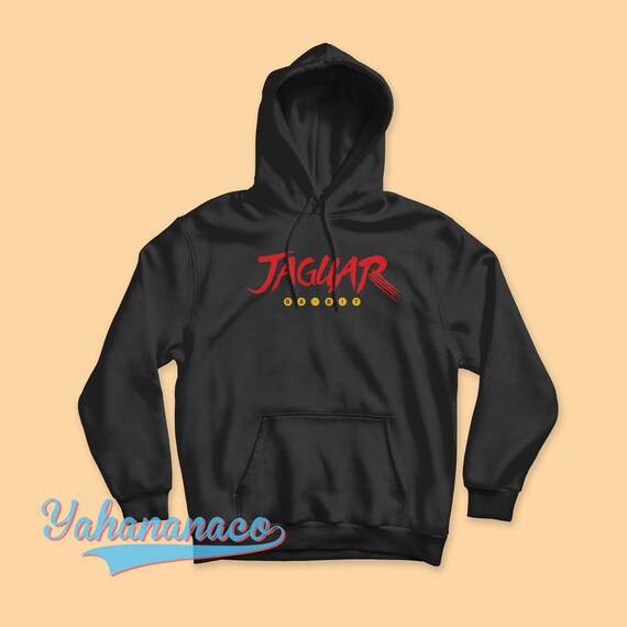 Atari Jaguar Hoodie 90s Classic Home Video Game Console Arcade Games Company Black White Gildan Sweatshirt Hoodie Etsy