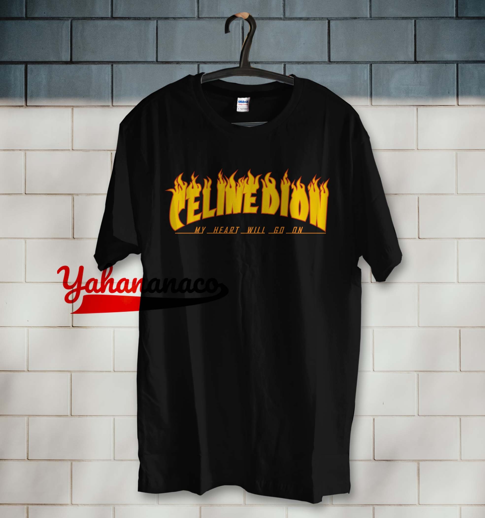 celine dion metal shirt original