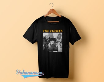 The Fugees shirt Lauryn Hill Tshirt Vintage inspired 90's Rap Unisex rap tee black white music retro T-Shirt