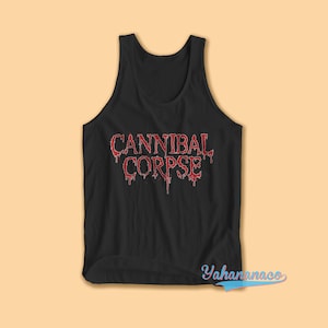Cannibal Corpse Tank Top American Death Metal Music Band Black Unisex Cotton Tank Top S-2XL