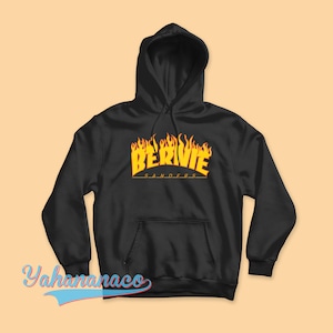Bernie Sanders Hoodie Bernie Thrasherss shirt The men the myth the mittens bernie mood Bernie flame Black White Hoodie