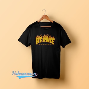 Bernie Sanders Shirt Bernie Thrasherss shirt Valentines Day shirtThe men the myth the mittens bernie mood Bernie flame T-shirt