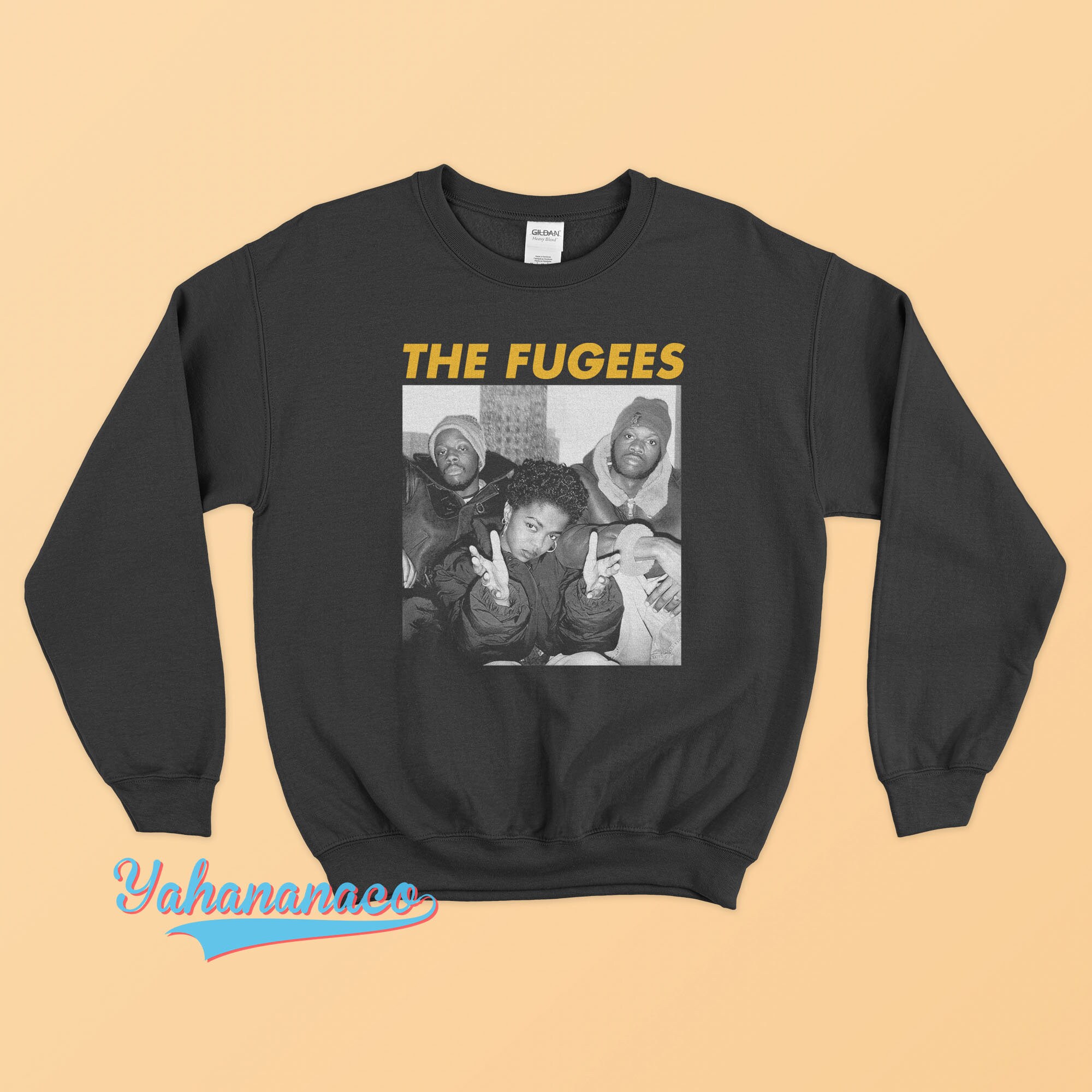 The Fugees Sweatshirt Lauryn Hill Tshirt Vintage Inspired 90's Rap