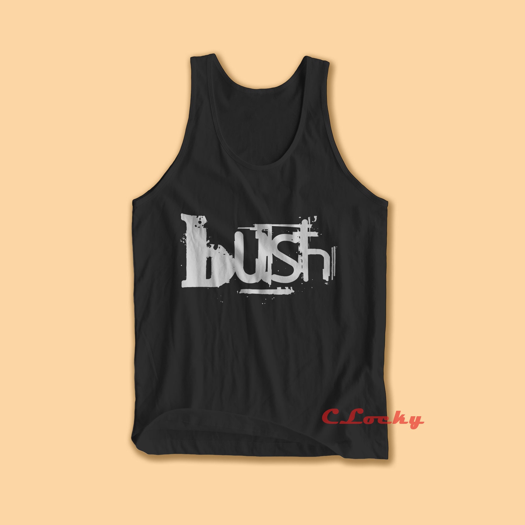 Bush Band Tank Top English Rock Grunge Alternative Rock Music Band