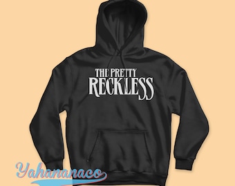 Felpa con cappuccio Pretty Reckless Rock americano Hard Rock Rock alternativo Taylor Momsen Felpa con cappuccio Gildan nera bianca
