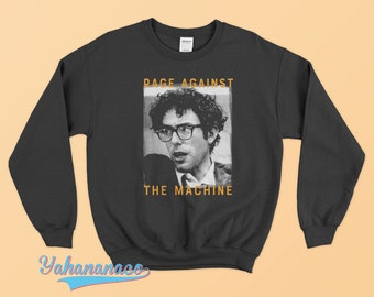 Bernie Sanders 1963 RATM Sweater Artist Tees, 90&#39;s Inspired, Homage Style, Throwback Sweaters, Vintage Sweatshirt Unisex