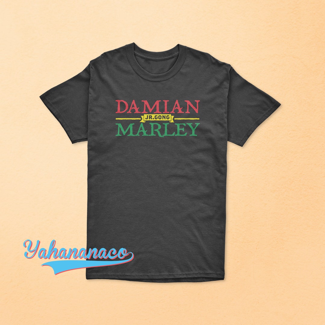 Damian Marley T-shirt Jamaican DJ Reggae Jazz Singer Jr. Gong