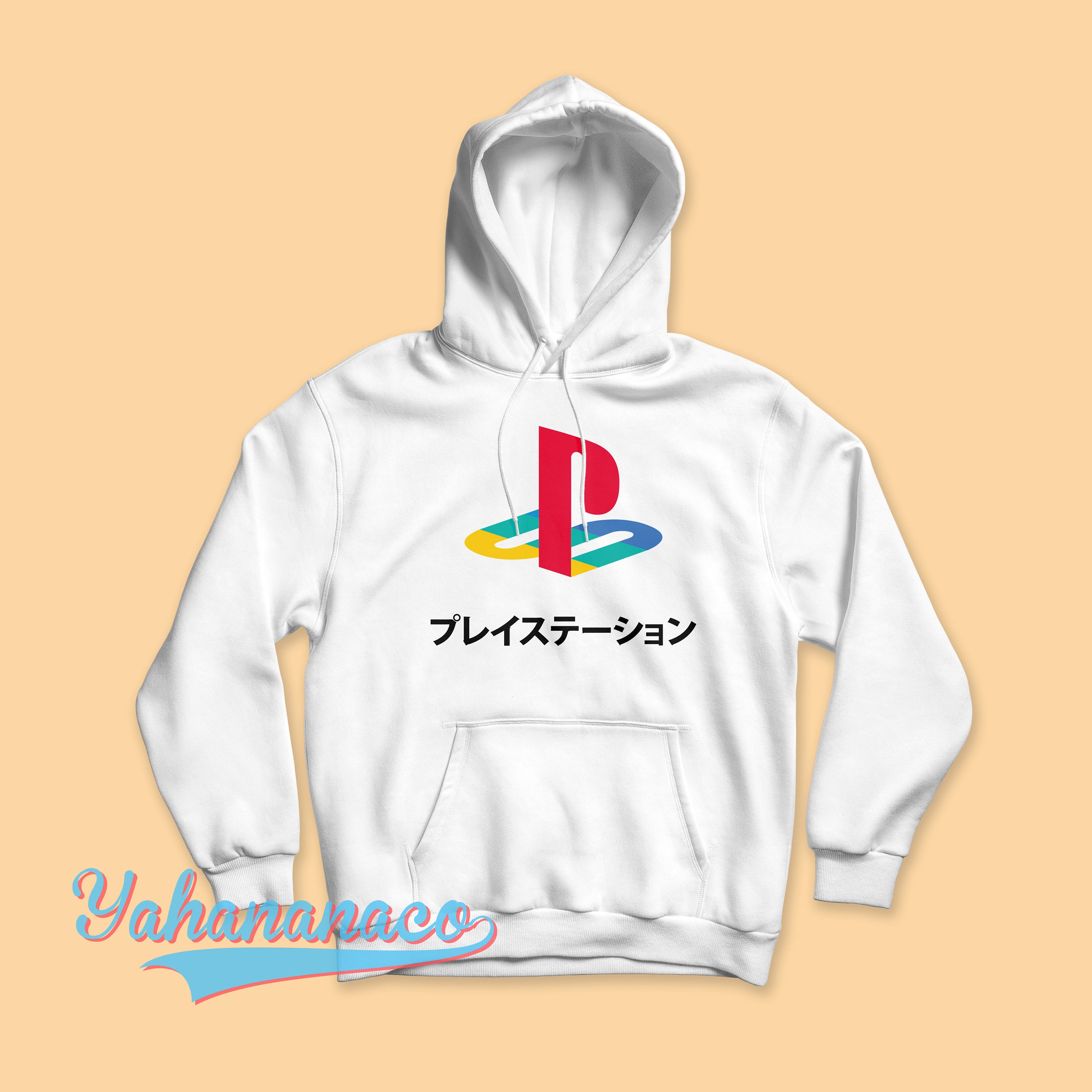 Playstation Japan Hoodie Home Video Game Console Entertainment by Sony  Playstation Black White Gildan Hoodie - Etsy