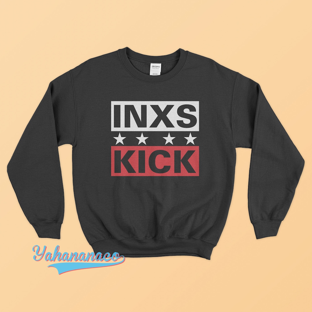 INXS Kick Sweatshirt Australian Rock New Wave Alternative Rock Michael ...
