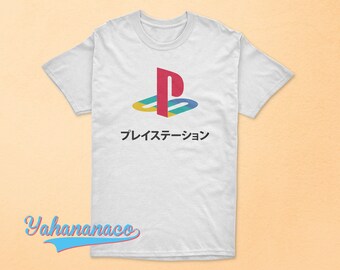 Playstation Japan Shirt Home Video Game Console Playstation Japan Shirt Home Video Game Console