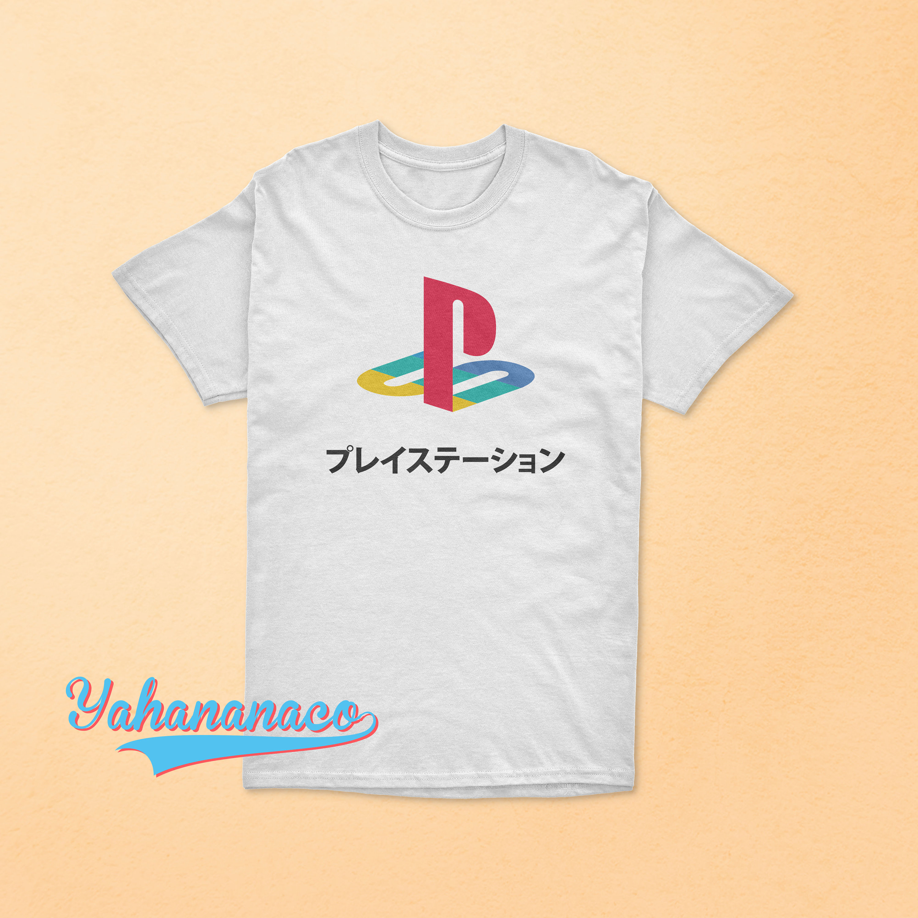 Playstation Japan Shirt Home Video Game Console